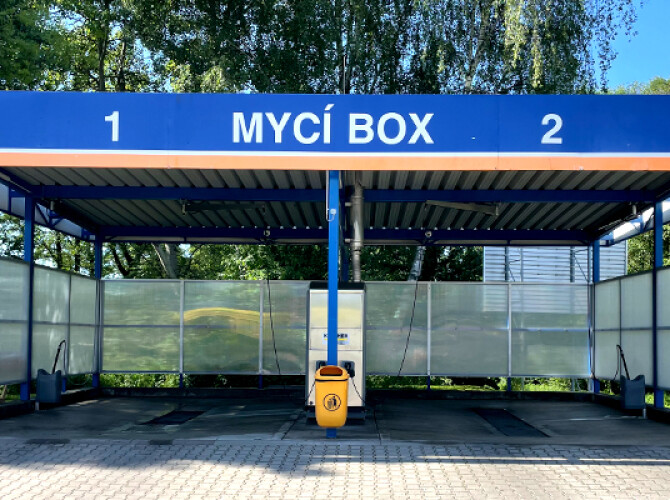 Samoobslužné mycí boxy Liberec