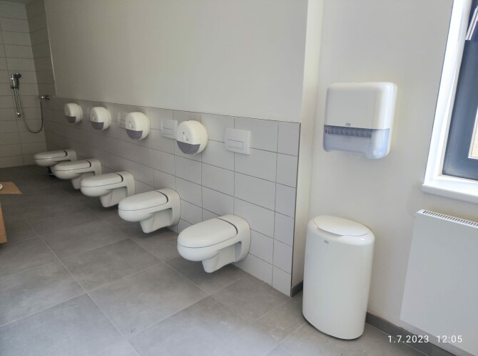Vybavení toalet ZŠ