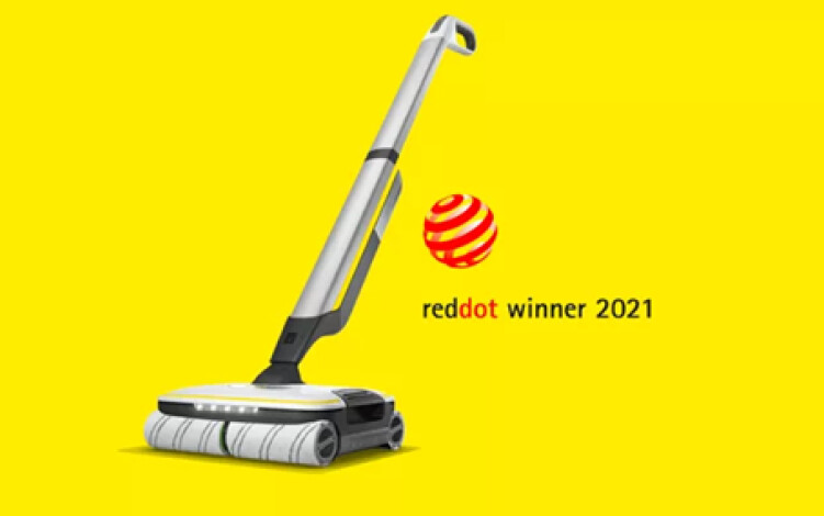 WOW! Podlahová myčka FC 7 získala prestižní cenu Red Dot Design Award 2021