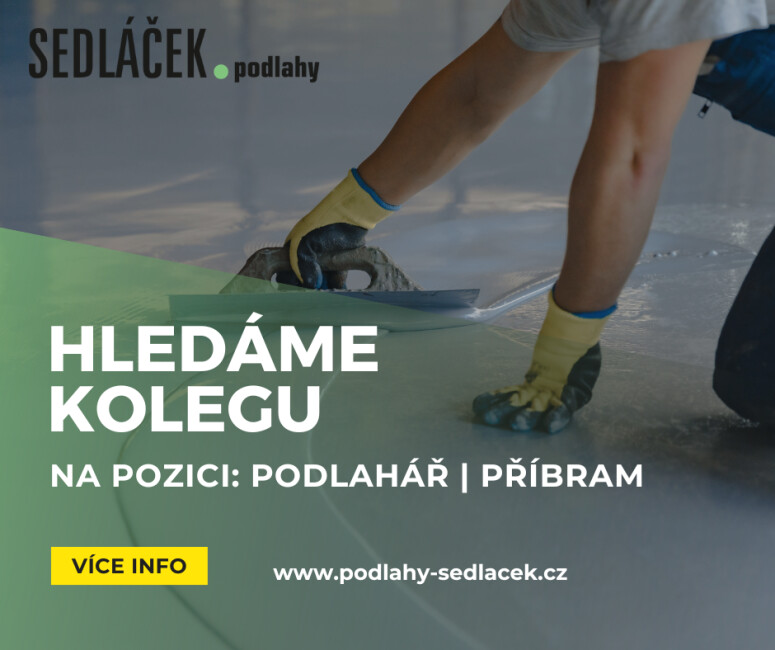 Hledáme kolegu na pozici: PODLAHÁŘ