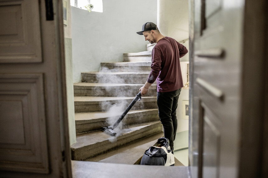 Jak využít pro čištění podlahy pomocníky Kärcher II