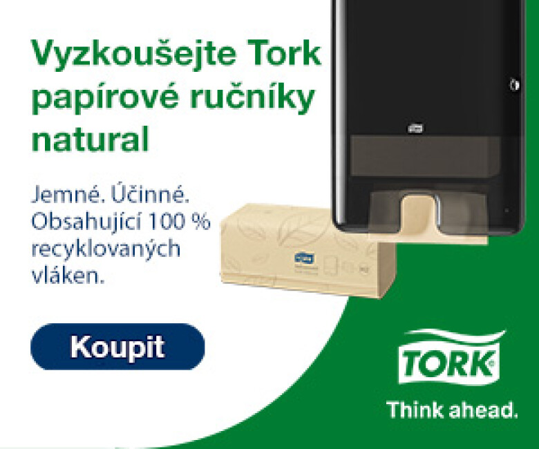 Jemné a spolehlivé Tork natural produkty