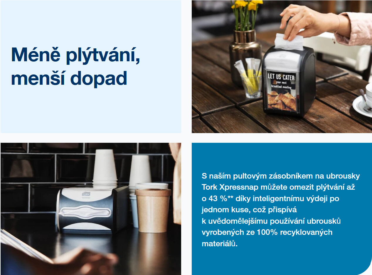 Méně plýtvání, menší odpad