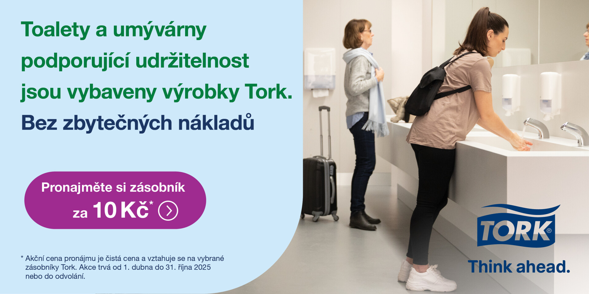 pronájem zásobníků hygieny
