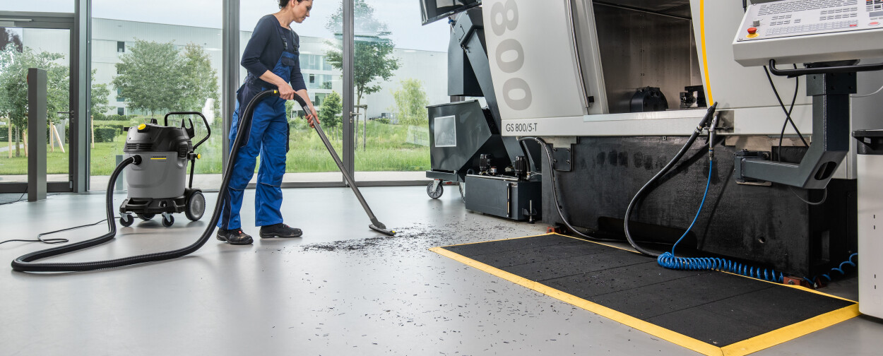 Třída Tact - automatický oklep filtru pro práci s jemným prachem