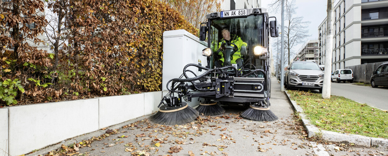 Komunální zametací stroje