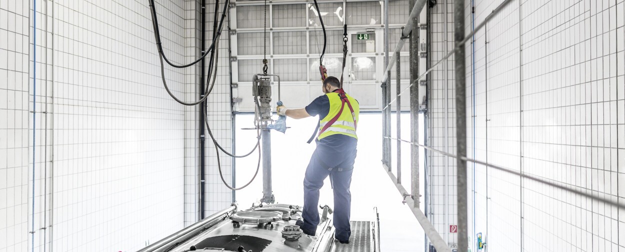 Čištění nádrží