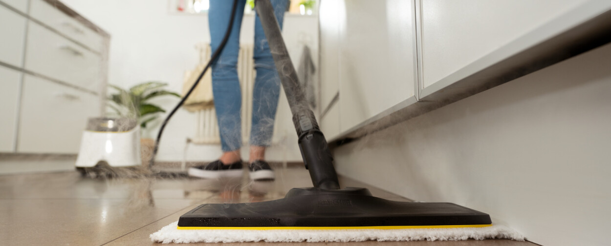 Parní čističe na podlahy