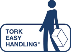 Tork Easy Handling® box – pro snadnější přenášení, otevírání a likvidaci balení