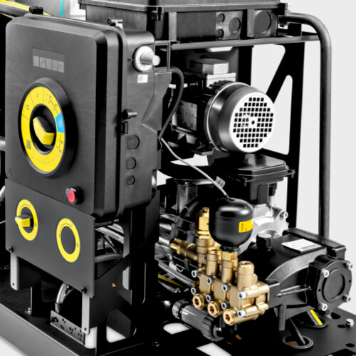 Spolehlivé a s dlouhou životností: Čerpadlo Kärcher s klikovou hřídelí a maximálním výkonem zabezpečuje optimální úroveň tlaku. Robustní čerpadlo s mosaznou hlavou válců a kvalitní materiály zajišťují dlouhou životnost. Delší životnost, méně náročná údržba a menší náklady. Ideální pro průmyslové použití.