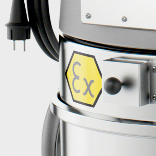 Průmyslový vysavač odolný proti výbuchu pro bezpečné vysávání v zóně ATEX 22.