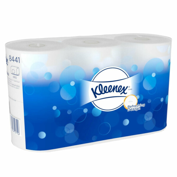 Toaletní papír v roličkách KLEENEX® 2vrstvý, 600 út./rol