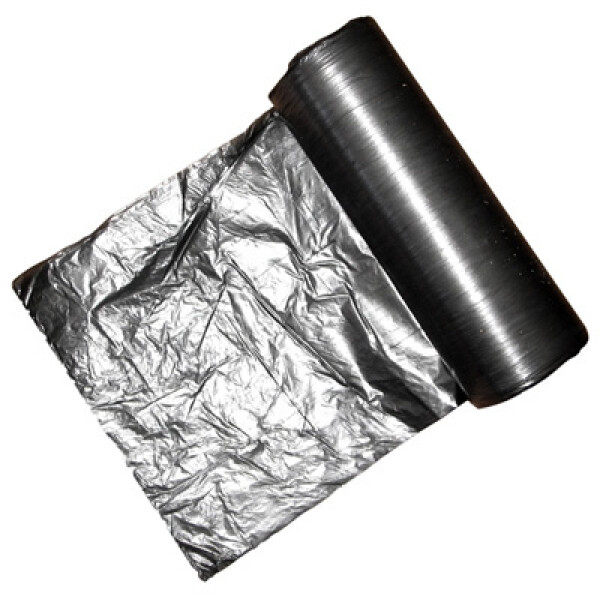 Pytle na odpad 30 l, role - 50 ks, černé, 40 rol/kar