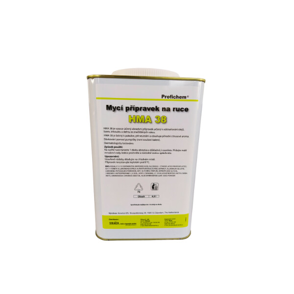 Profichem HMA 38 - přípravek na čištění rukou 4,5 l plechovka