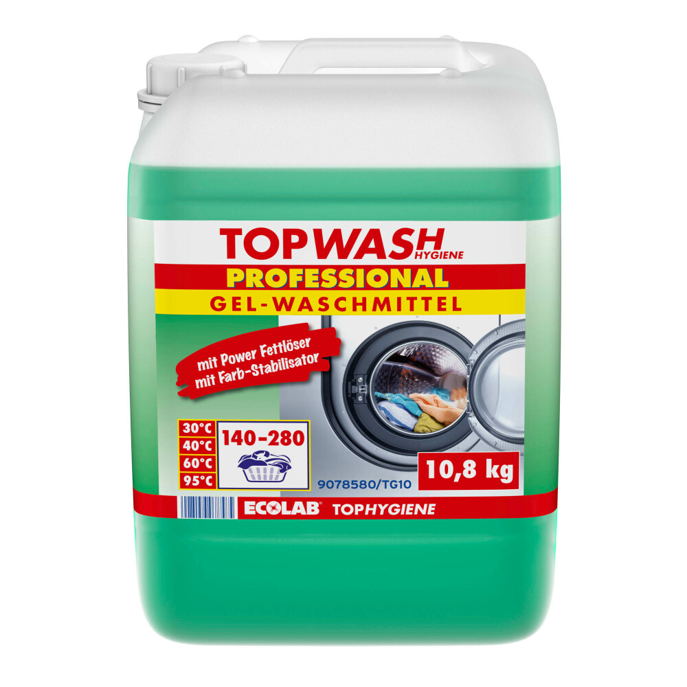 Ecolab TOPWASH PROFESSIONAL GEL 10,8 kg