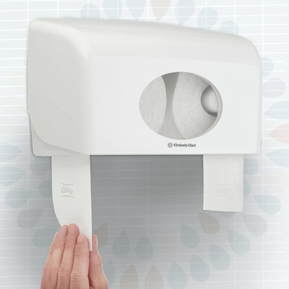 Toaletní papír v roličkách KLEENEX® 2vrstvý, 600 út./rol