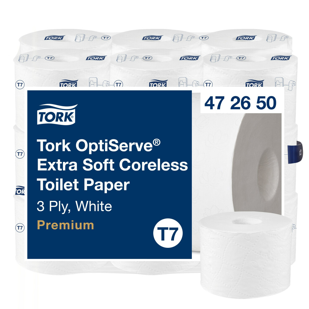 Tork OptiServe® extra jemný bezdutinkový toaletní papír