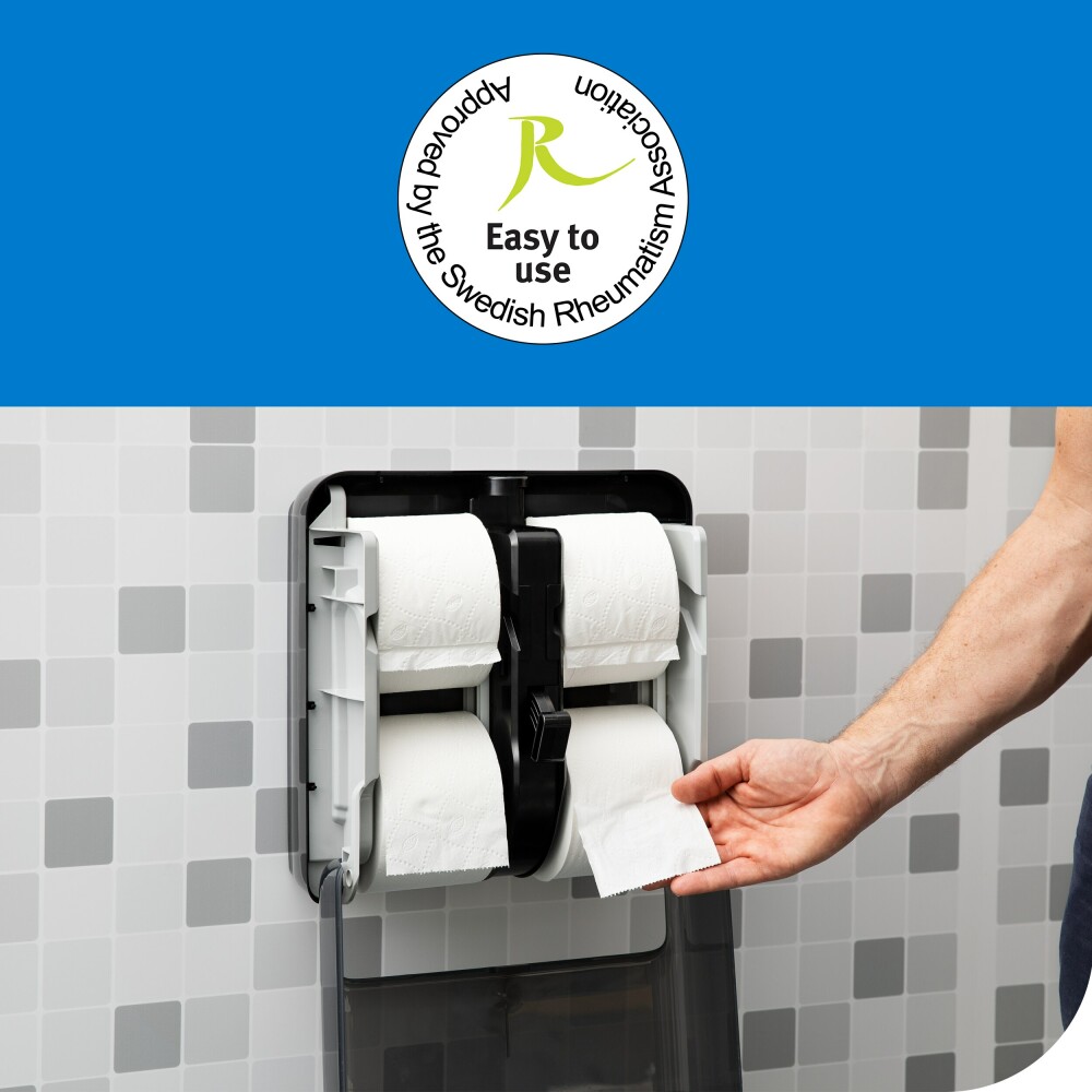 Tork OptiServe® zásobník na 4 role bezdutinkového toaletního papíru (T7)