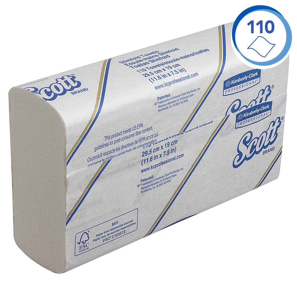 Kimberly Clark - SCOTT Slimfold papírové ručníky