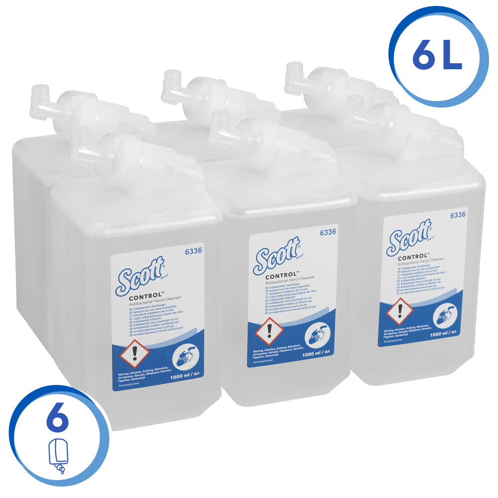 Tekuté mýdlo SCOTT® Control antibakteriální 1 l
