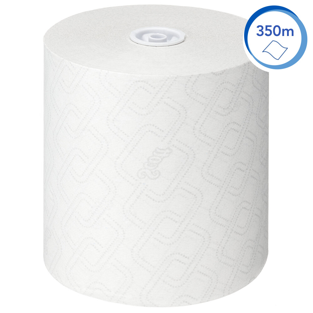 Papírové ručníky v roli SCOTT® MAX - bílé, 6 rolí/kar