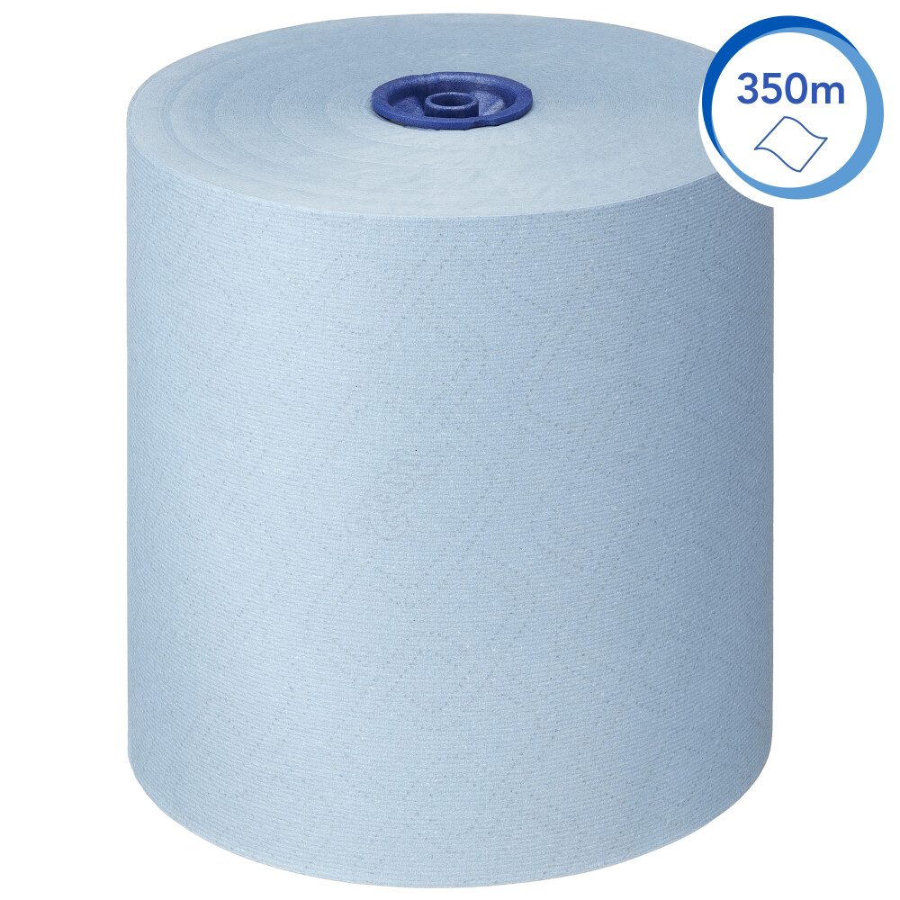 Papírové ručníky v roli SCOTT® MAX - modré, 6 rolí/kar