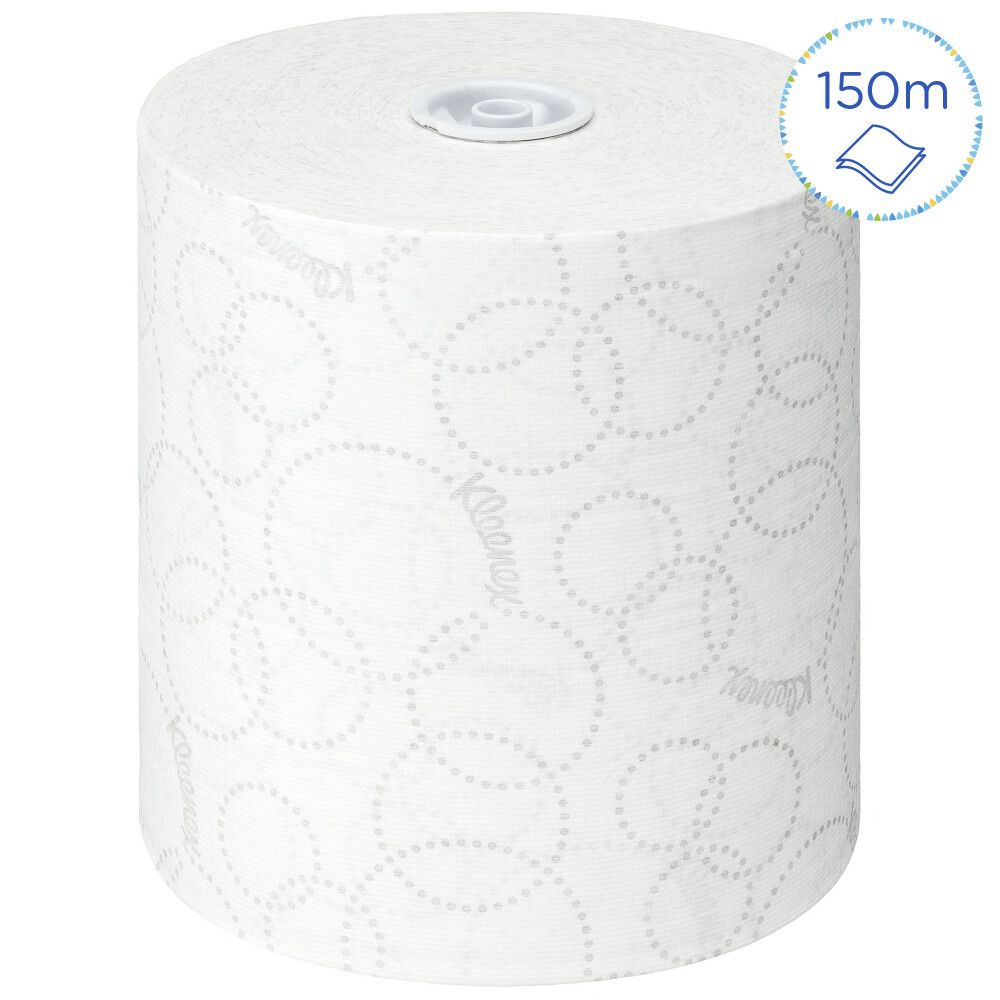 Papírové ručníky v roli KLEENEX® Ultra - bílé, 6 rolí á 150 m/kar