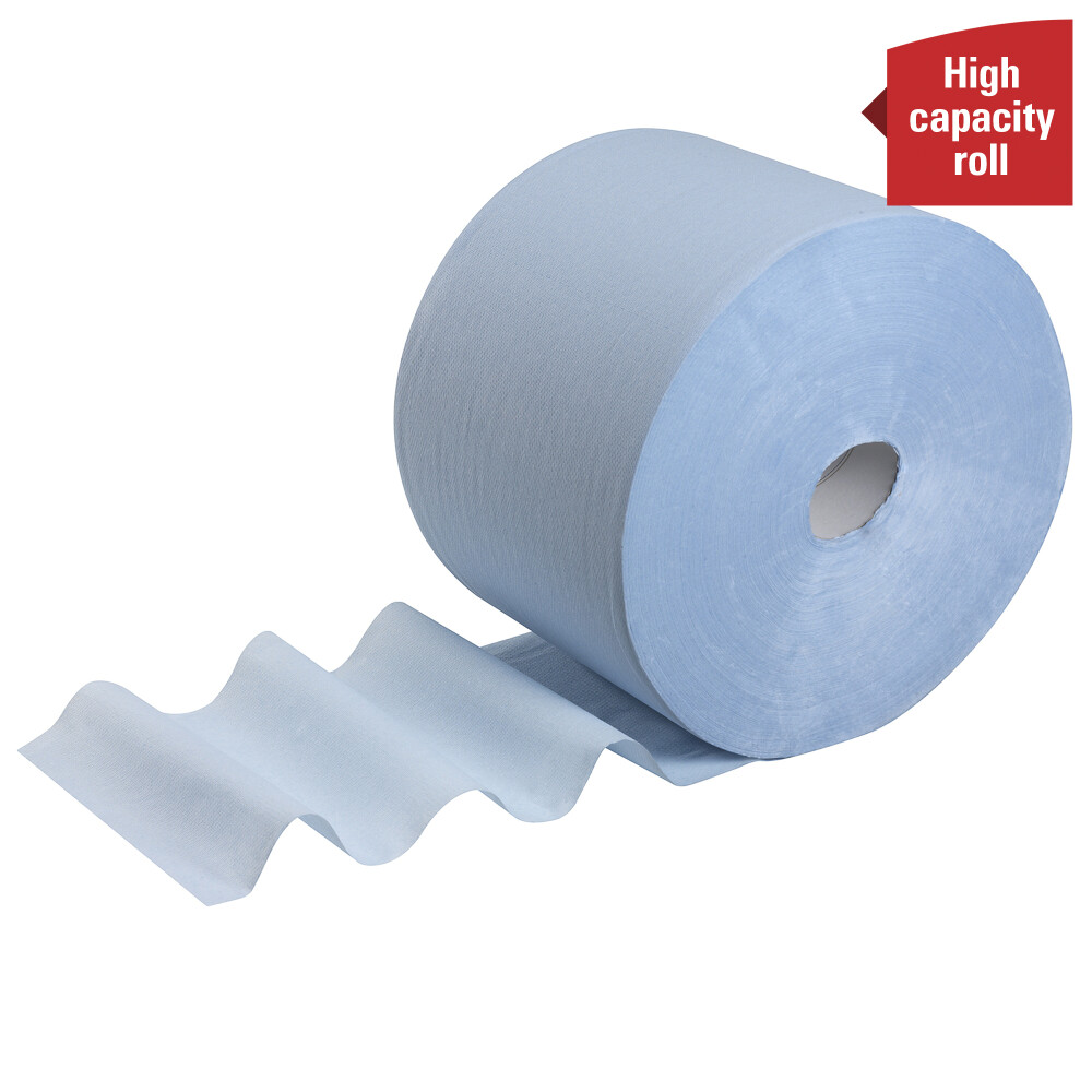 WypAll® L10 - průmyslové utěrky v roli, 1vrstvé - modré