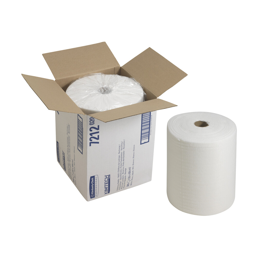 KIMTECH® Pure leštící utěrky - náplň - 300 útržků
