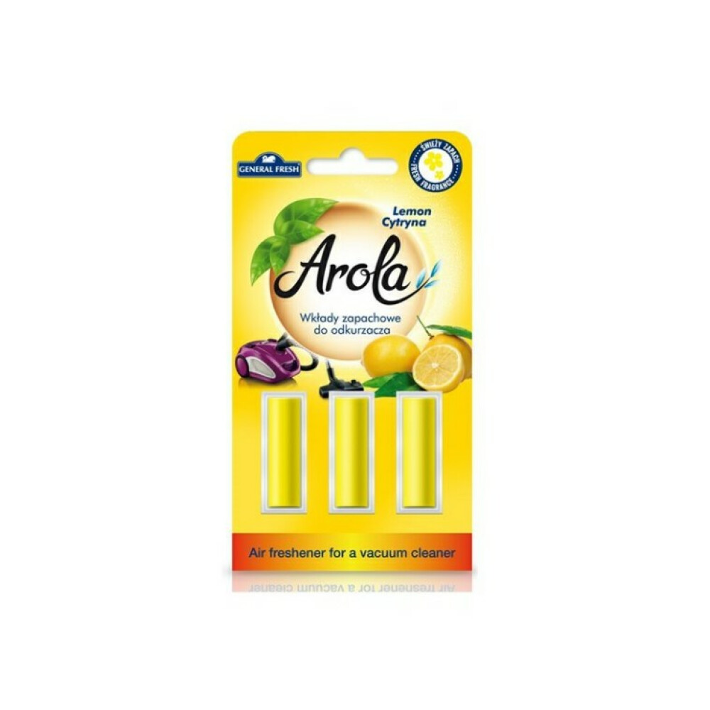 Vůně do vysavače Arola lemon (vůně citronu) 3 ks