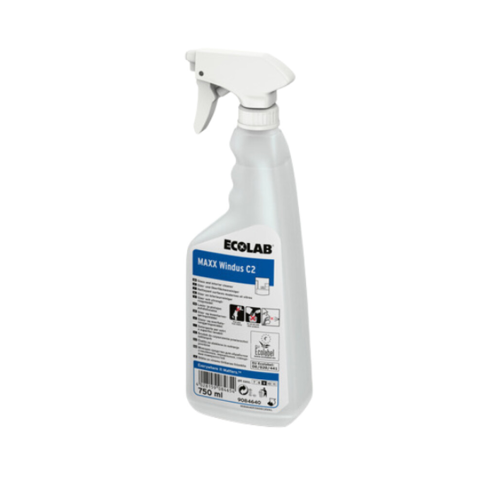 Ecolab MAXX WINDUS C2 - čistící přípravek na sklo - eko (12 ks/kar)