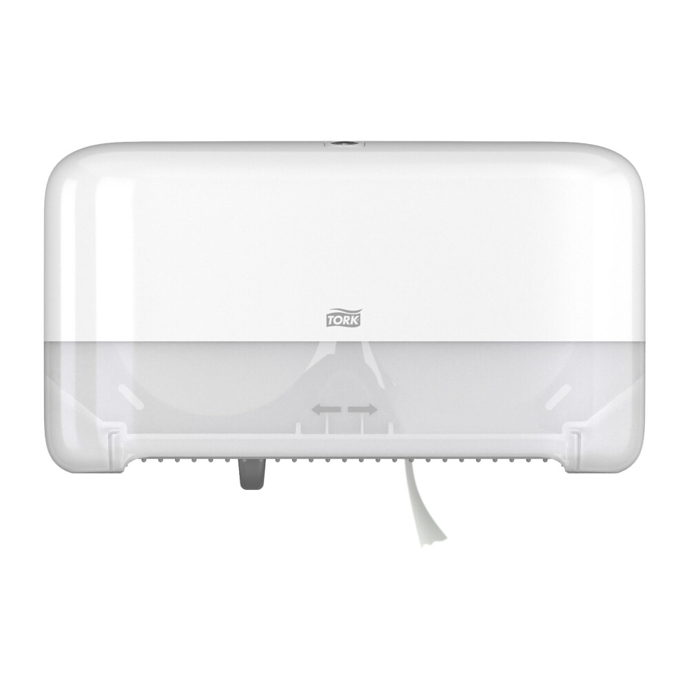 Tork OptiServe® zásobník na 2 role bezdutinkového toal. papíru - bílý (T7)