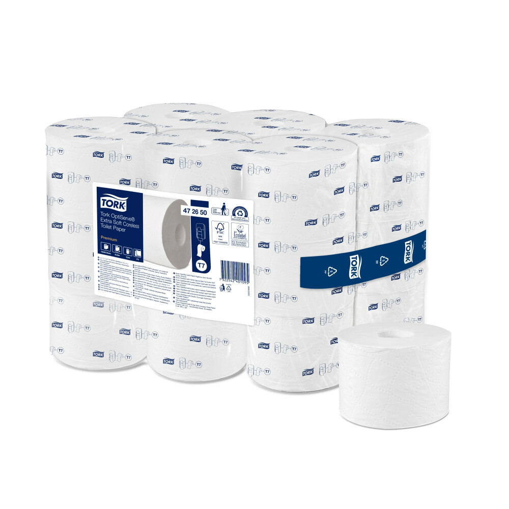Tork OptiServe® extra jemný bezdutinkový toaletní papír