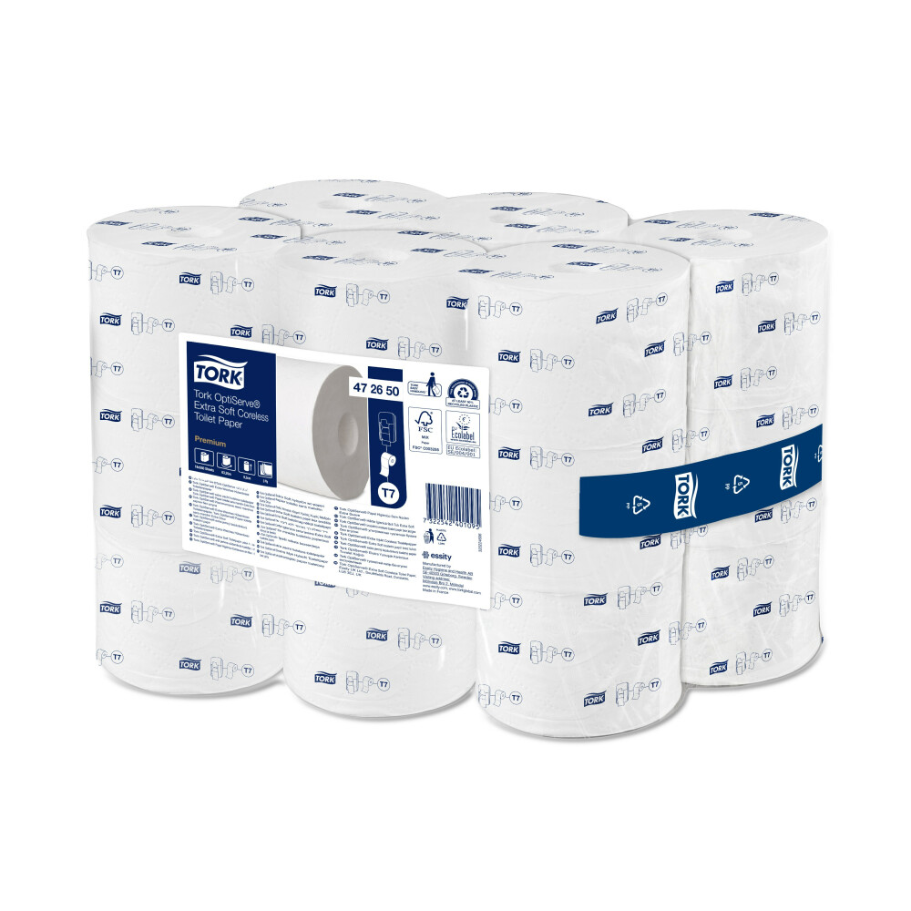 Tork OptiServe® extra jemný bezdutinkový toaletní papír