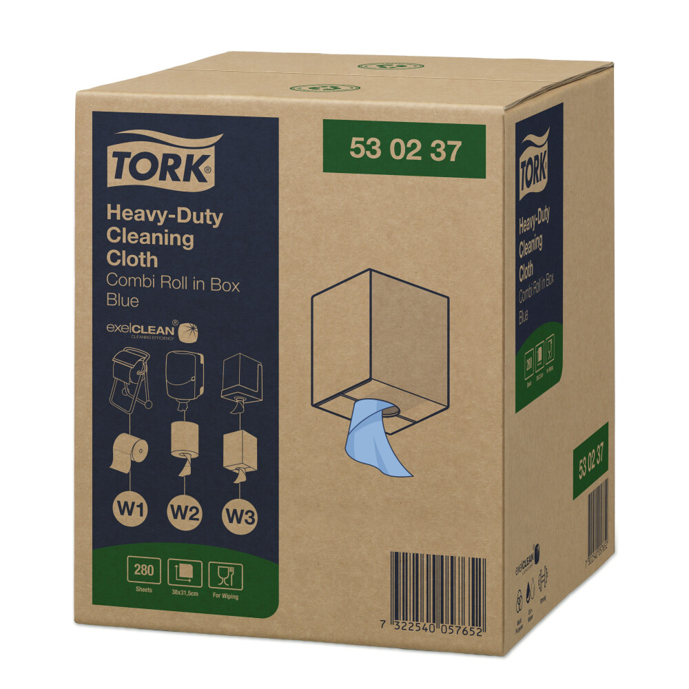 Tork Heavy-Duty čisticí utěrka (W1, W2, W3)