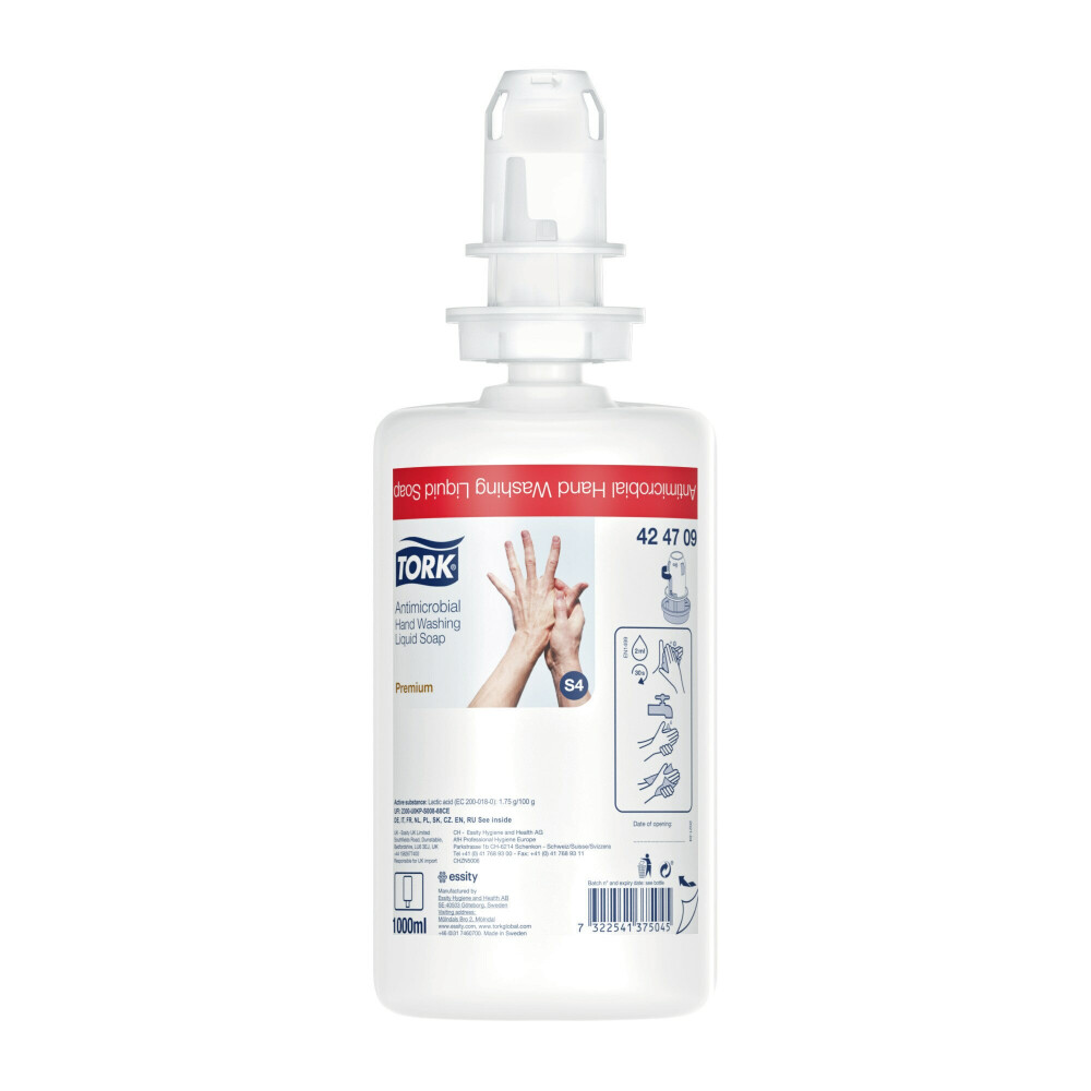 Tork antimikrobiální tekuté mýdlo (S4)