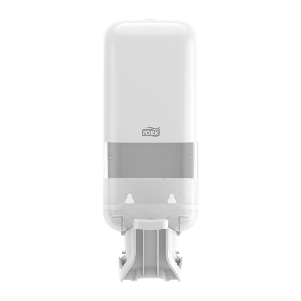 Tork zásobník na mýdla a dezinfekční prostředky s loketní pákou, bílý