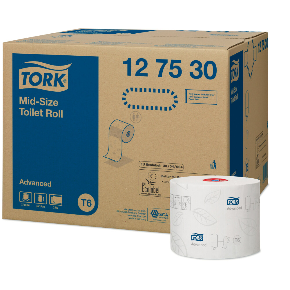 Tork Mid-Size toaletní papír Advanced (T6)
