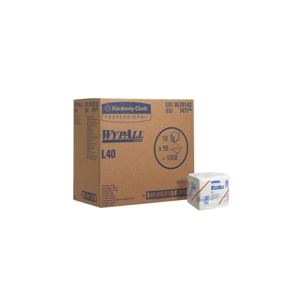 Kimberly Clark - WYPALL L40 - skládané utěrky v balíčcích