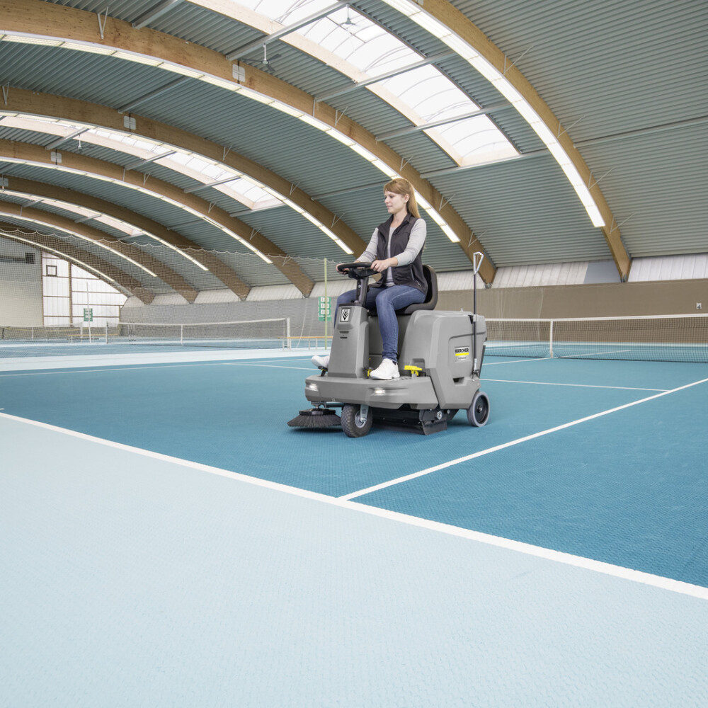 Zametací stroj s odsáváním KM 85/50 R Bp Pack 80Ah Li+FC