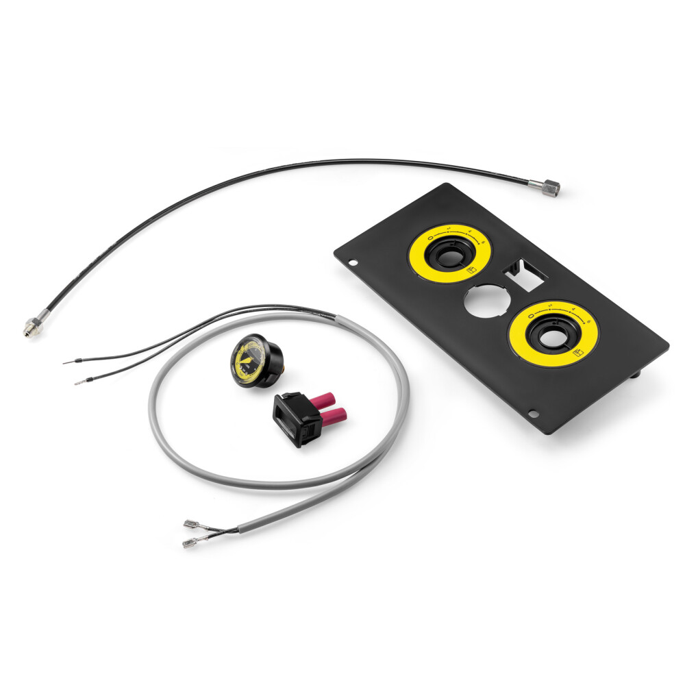 Add-on kit počitadlo provozních hodin a manometr