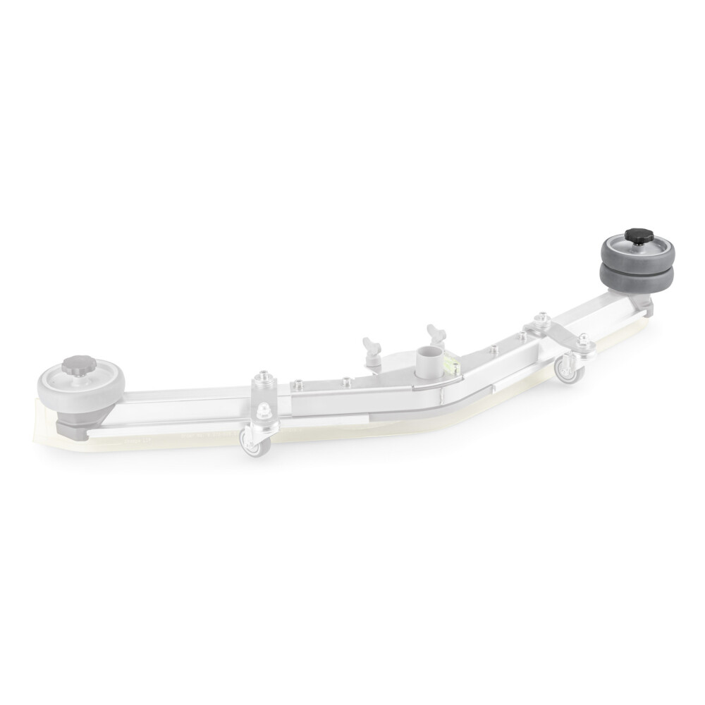 Upevňovací sada deflektorových válečků k sací liště