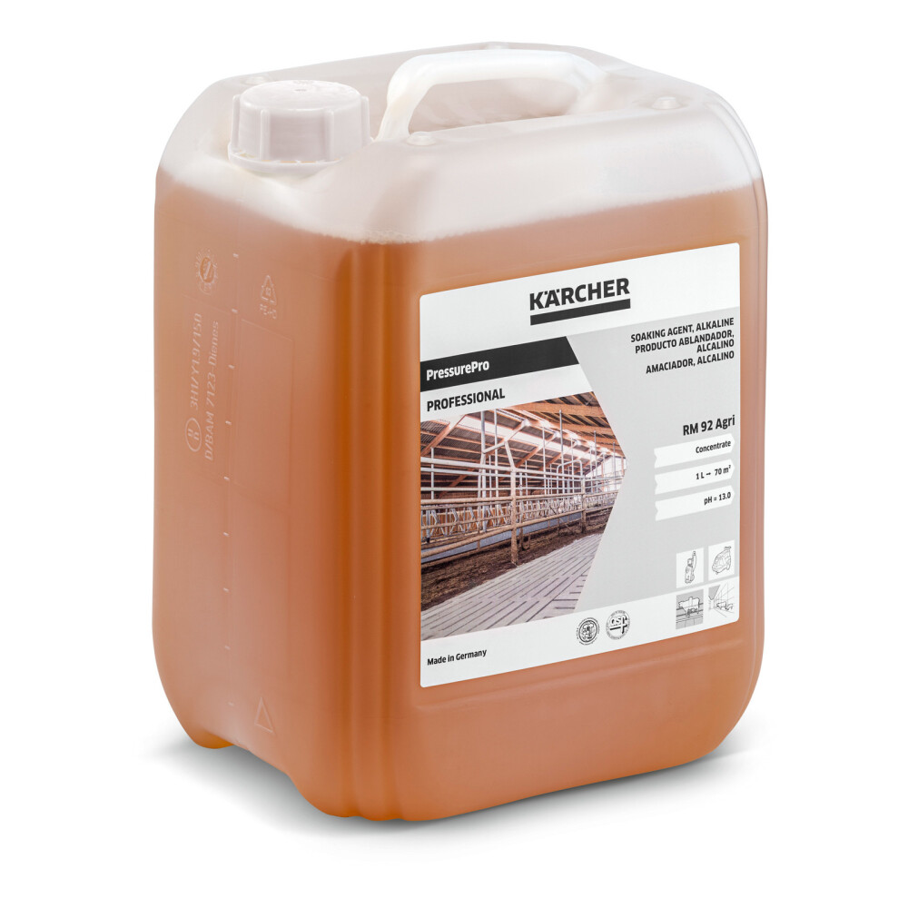 PressurePro namáčecí prostředek, alkalický RM 92 Agri, 10l, 10l