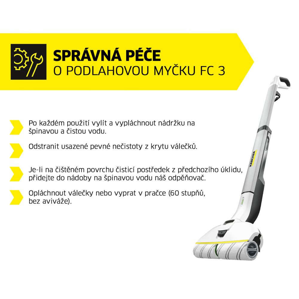 Podlahová myčka FC 3 Cordless