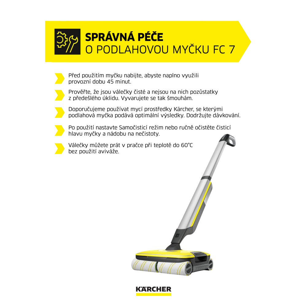 Podlahová myčka FC 7 Cordless