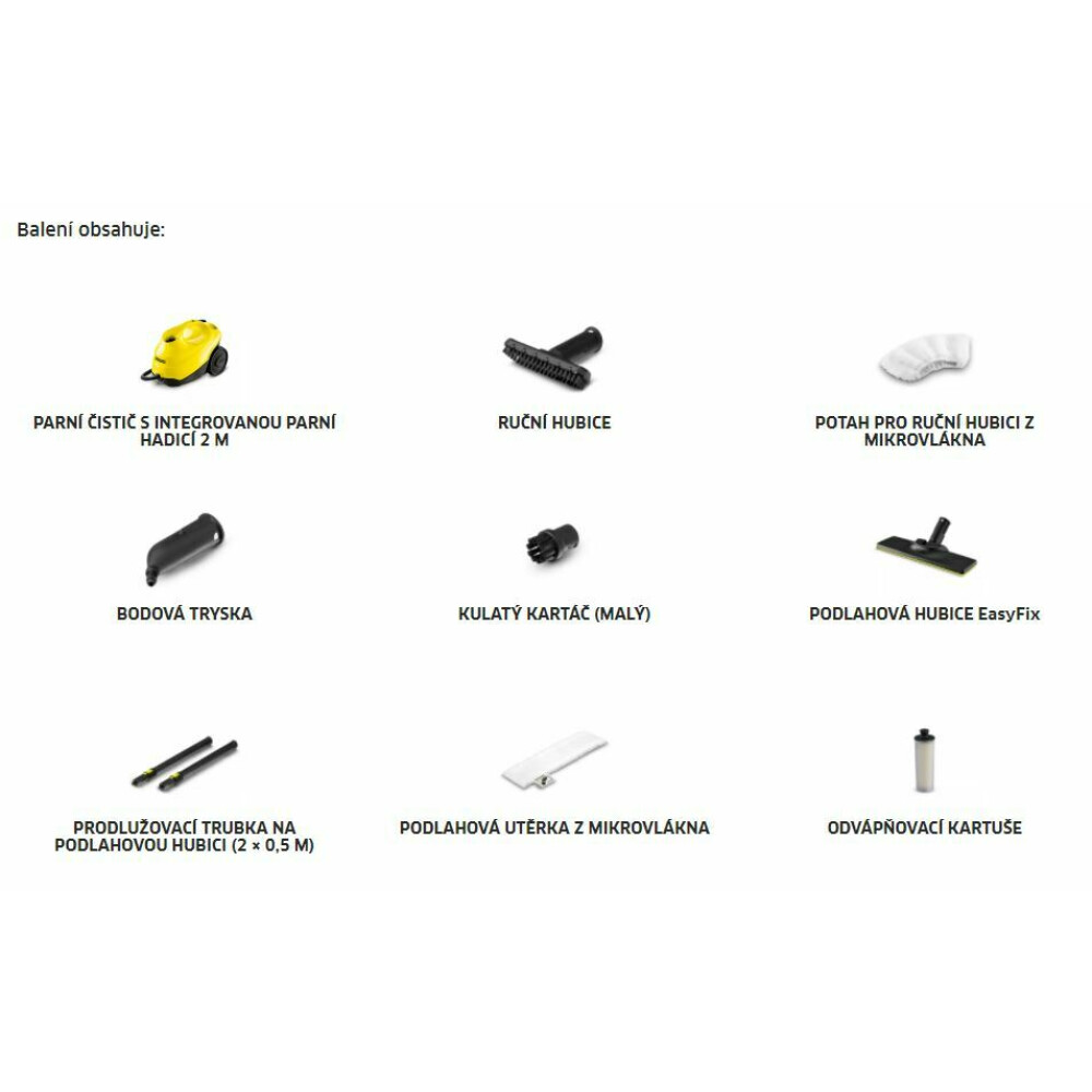 Parní čistič SC 3 EasyFix