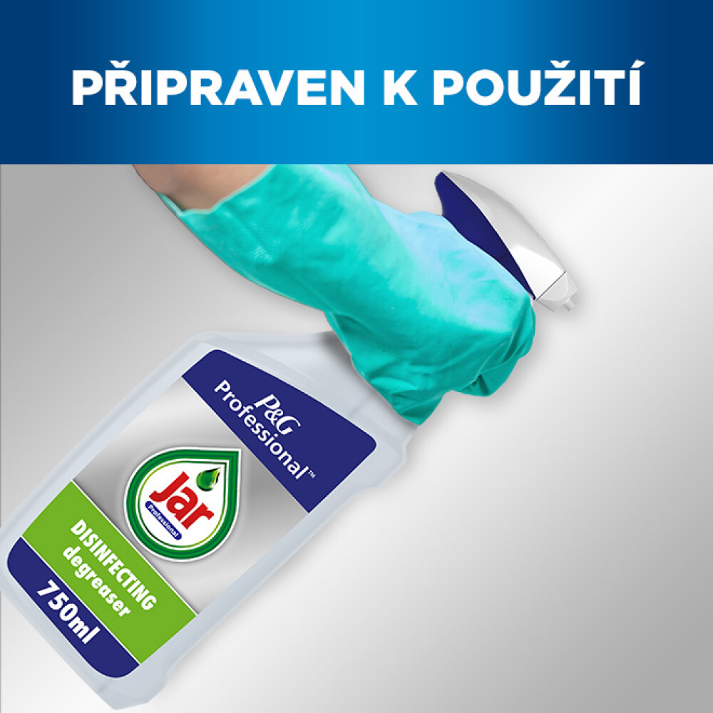 Jar Disinfecting Degreaser, 750 ml - dezinf. a odmašť. prostředek