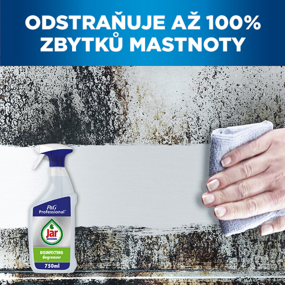Jar Disinfecting Degreaser, 750 ml - dezinf. a odmašť. prostředek