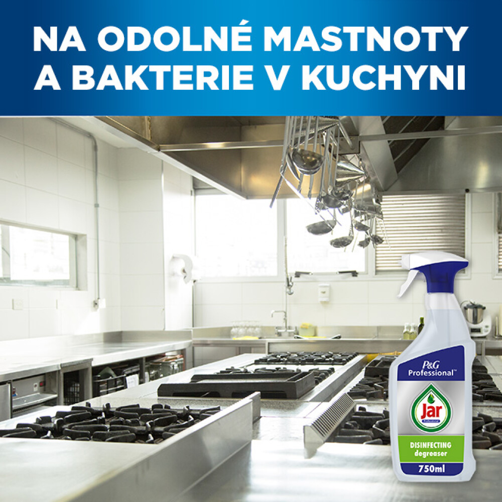 Jar Disinfecting Degreaser, 750 ml - dezinf. a odmašť. prostředek
