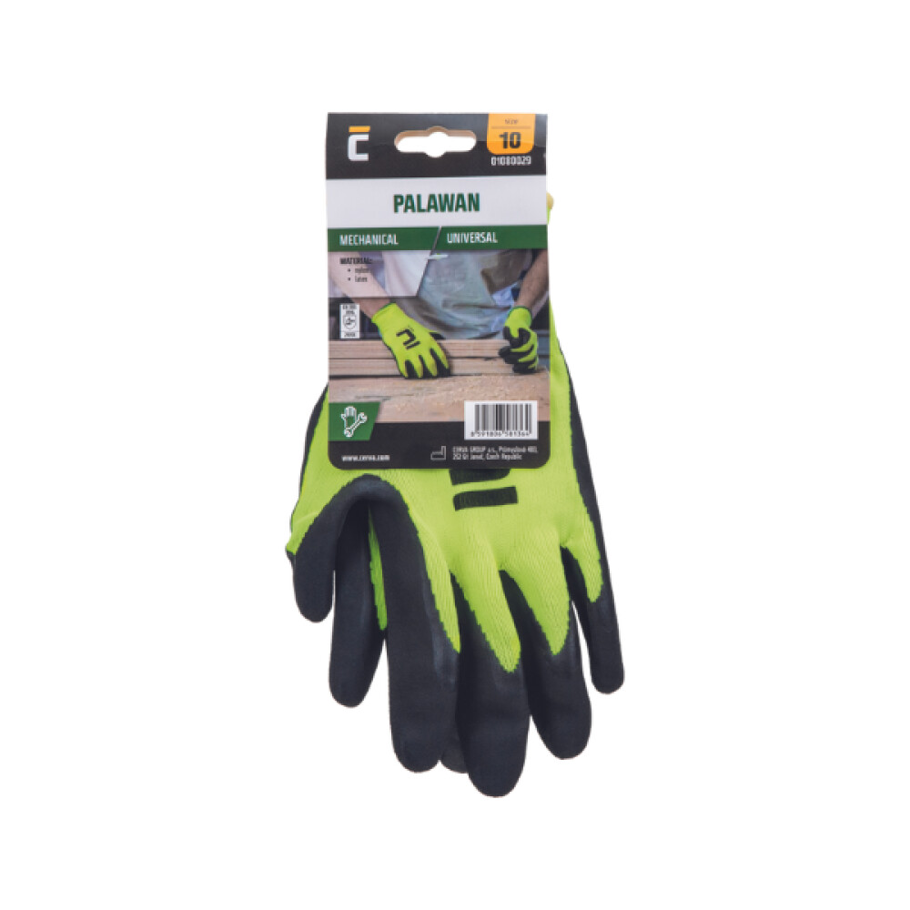 Rukavice PALAWAN Winter nylon latex